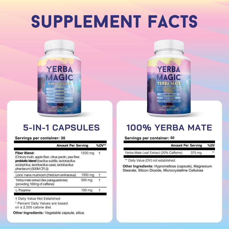 🏆Flash Sale⚡50K+ SOLD!💥🏆Pure Yerba Mate & 5-in-1 Superblend-ZDQ8