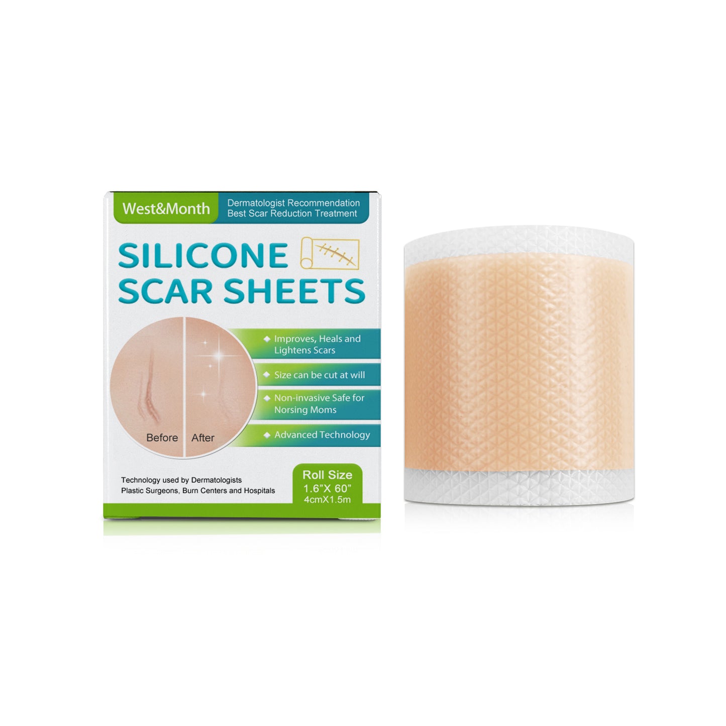 ✨ LAST DAY PROMOTION - 50%OFF✨-Professional Silicone Scar Sheets-ABB8