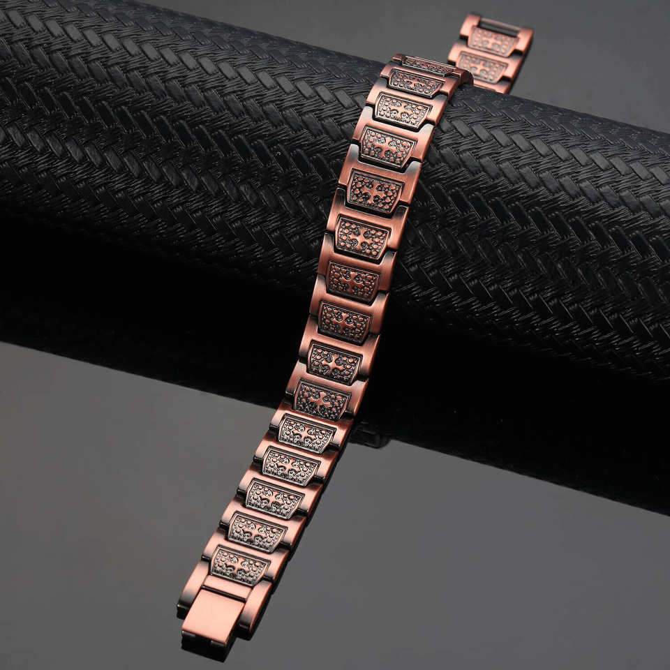 ๐50% off Last 12 hours!๐99.9%pure copper magnetic field therapy jewelry-CCC8
