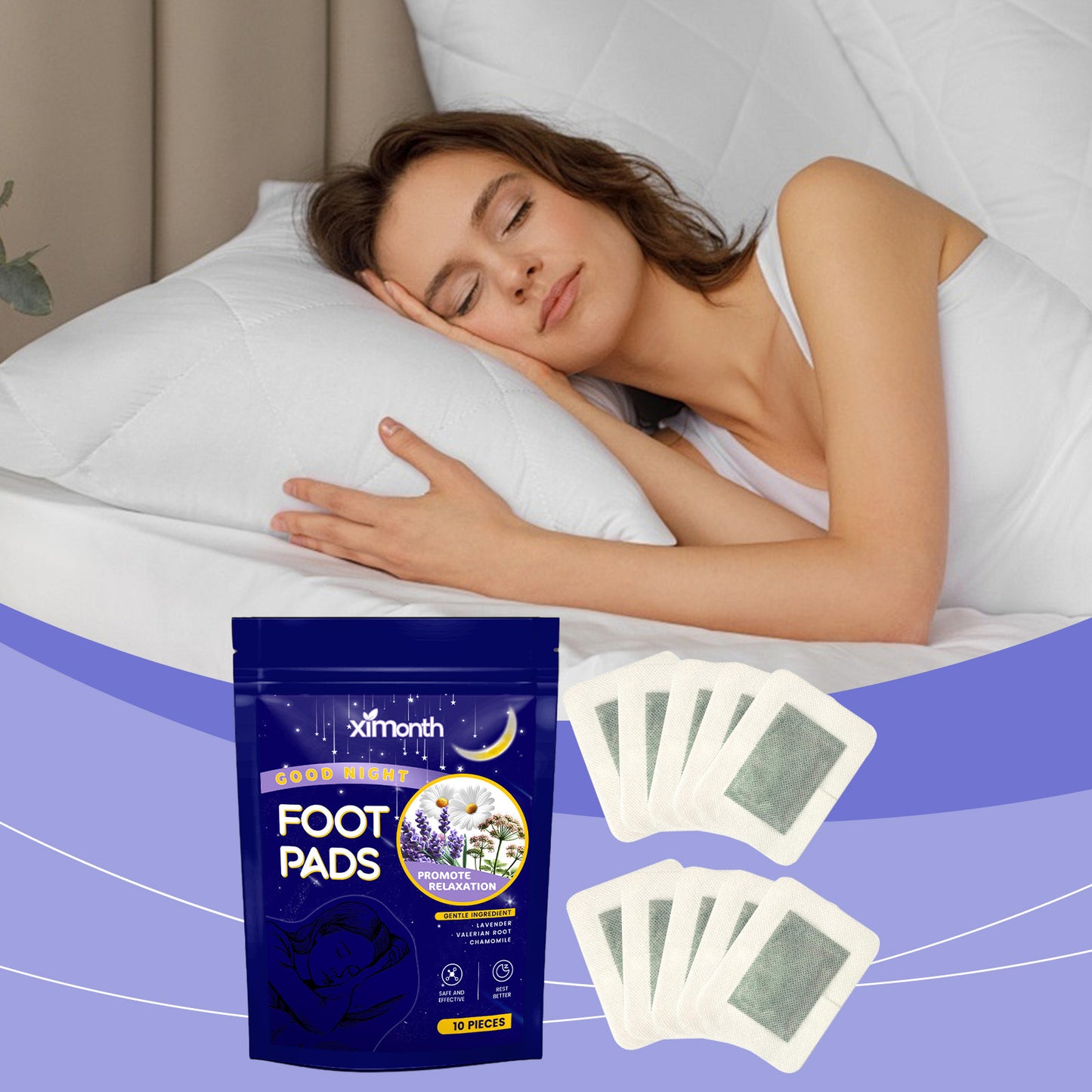 🏆#1 Best Seller ⏰50K+ SOLD! 💥Deep Relaxing Foot Patches-ABB8
