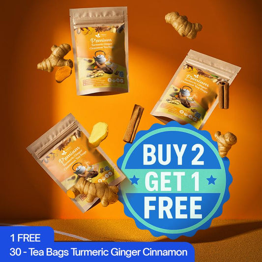 🏆#1 Best Seller⏰Flash Sale✨Turmeric Ginger Cinnamon Tea-ABB8
