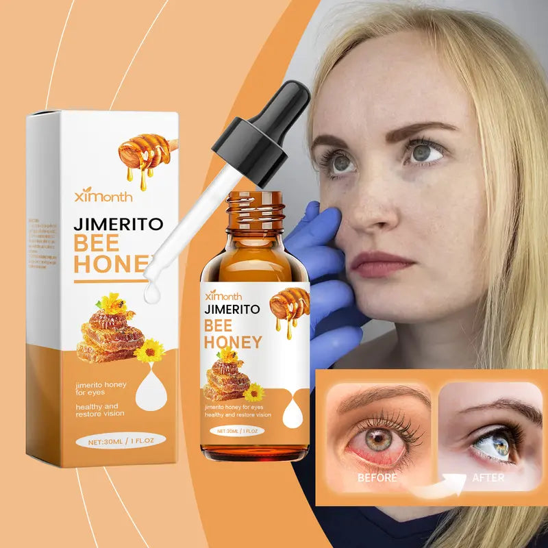 🏆#1 Best Seller ⏰50K+ SOLD! Almost Gone💥-Bee Honey Eye Care Solution-ABB8