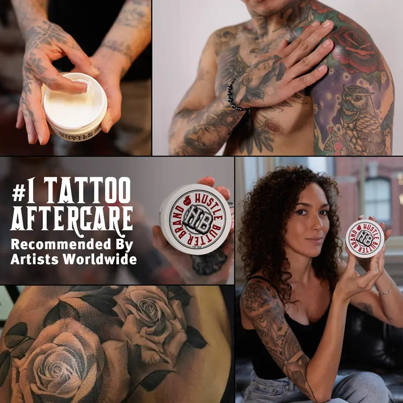 🏆Flash Sale⚡ 50K+ SOLD! Almost Gone💥-Hustle Butter 5oz Tattoo Balm For New & Older Tattoos-H1