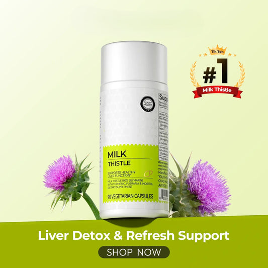 🏆Flash Sale⚡100K+ SOLD!💥🏆Oxyenergy Milk Thistle Liver Detox-ABB8