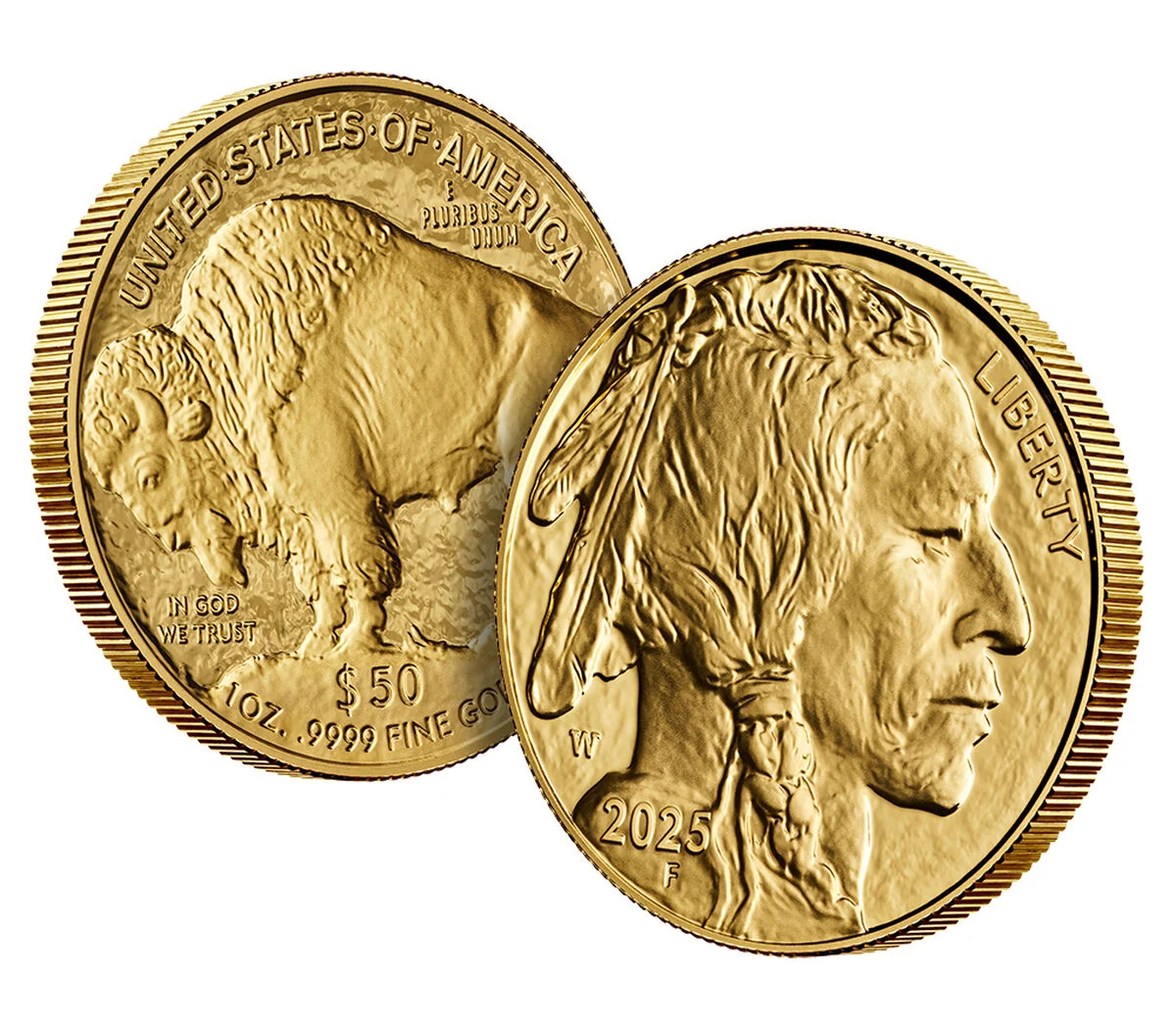 Certified by PCGS! Last 20 sets!!! American Gold Buffalo 1 oz $50 - BU Coin🦬 | A True American Classic-ABB8