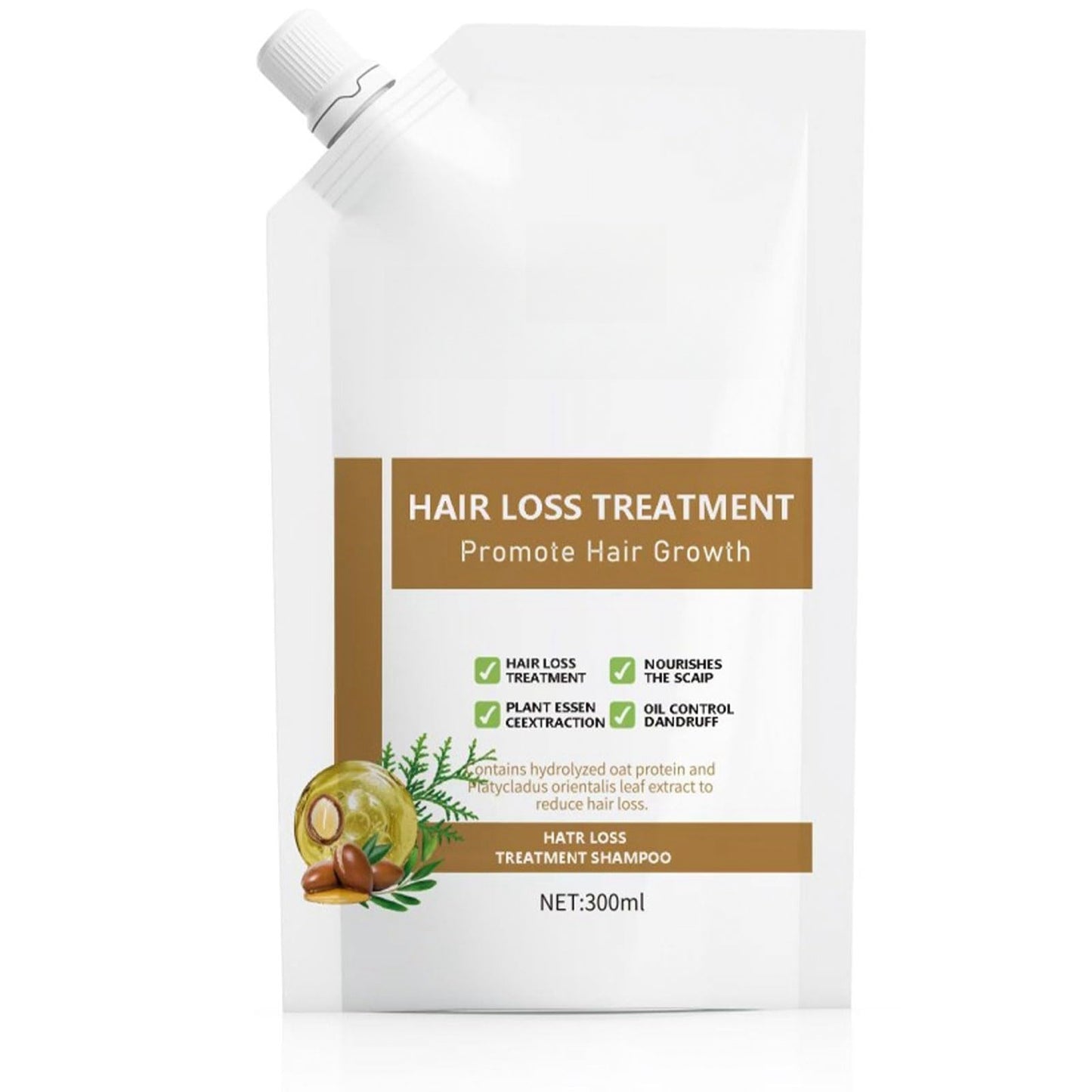 💜 LAST DAY PROMOTION - GET 2ND BAG 70% OFF💜Anti-Hair Fall Hair Loss Treatment Shampoo-W18