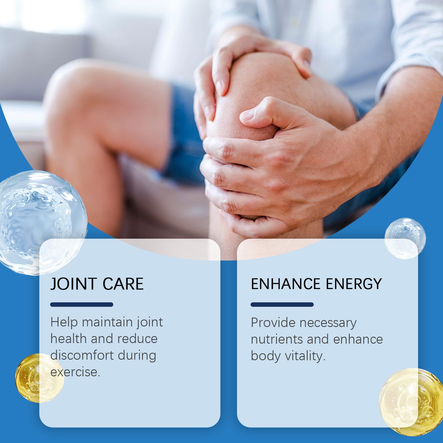 🏆Flash Sale⚡ 50K+ SOLD! Almost Gone💥-Googeer Joint Health Supplement Capsules Body Treatment-H1