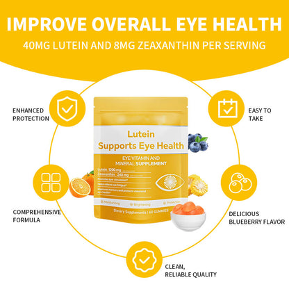 🏆Flash Sale⚡ 50K+ SOLD! Almost Gone-💥Lutein & Zeaxanthin Gummies - JSS6