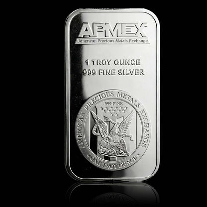 Last Day 60% OFF🔥🦅APMEX 1 oz .999 Fine Silver Bar – American Eagle Heritage for Collectors-ABB8
