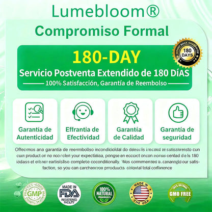 Lumebloom® GLP-1 20 en 1 Suplemento Adelgazante (Resultados Visibles en 7 Días) ayuda a mejorar la obesidad, la salud cardiovascular, la diabetes, la salud intestinal, los problemas articulares, una piel más firme y un aumento de energía.-ZZQ