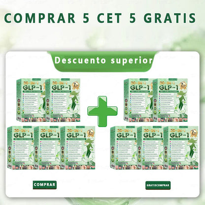 Lumebloom® GLP-1 20 en 1 Suplemento Adelgazante (Resultados Visibles en 7 Días) ayuda a mejorar la obesidad, la salud cardiovascular, la diabetes, la salud intestinal, los problemas articulares, una piel más firme y un aumento de energía.-ZZQ