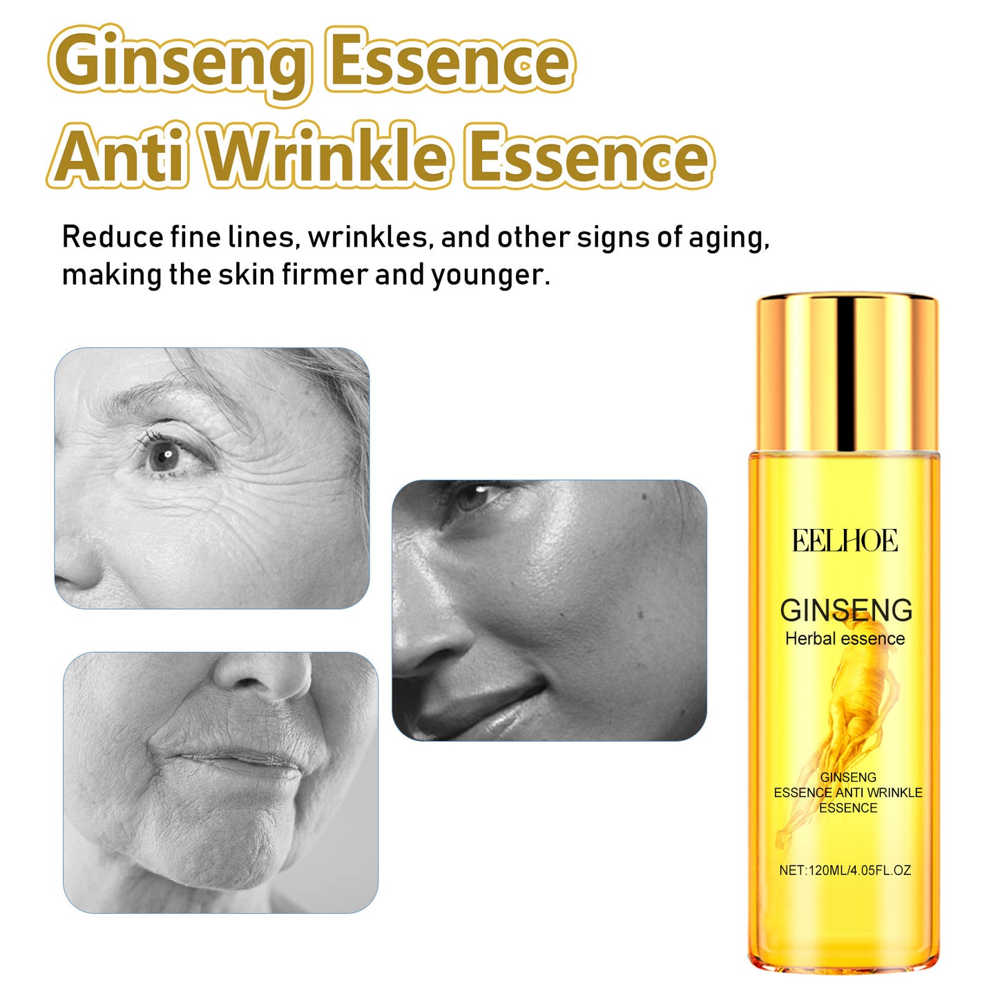 💜Ginseng Facial Serum🔥The skin is tender smooth and elastic-W24