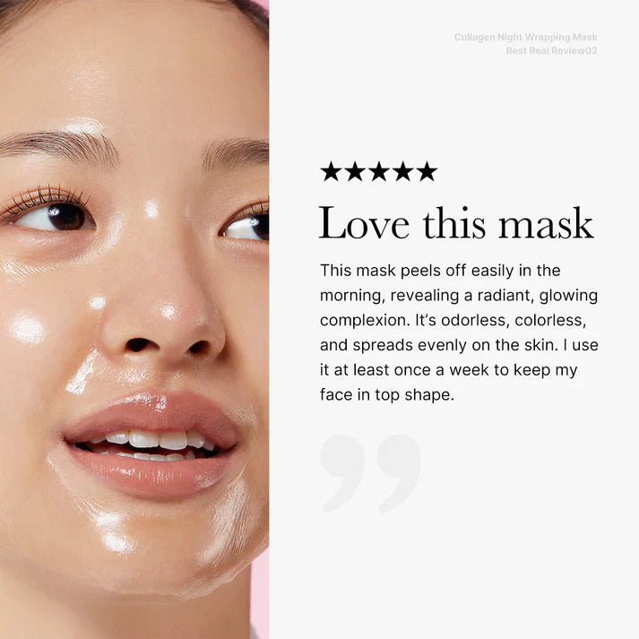 🔥First 100:2nd Item 60%Off🔥Collagen Night Mask-W18
