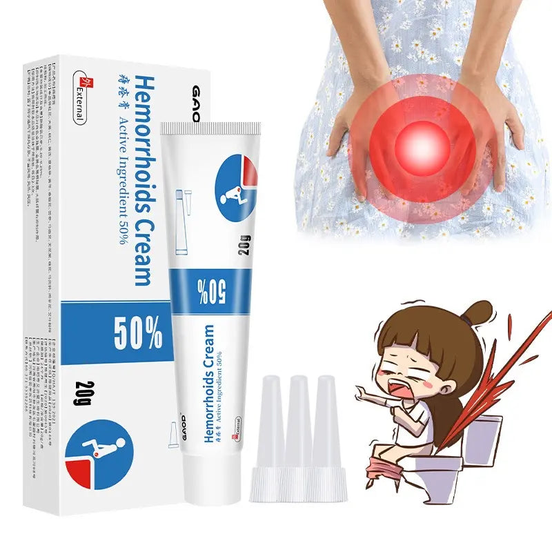 🏆Flash Sale⚡ 50K+ SOLD! Almost Gone💥-50% Inactive Ingretient Hemorrhoids Treatment Ointment-H1