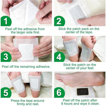 🏆#1 Best Seller⏰Flash Sale✨Natural Herbal Foot Detox Patches-ABB8