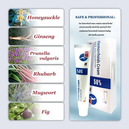 🏆Flash Sale⚡ 50K+ SOLD! Almost Gone💥-50% Inactive Ingretient Hemorrhoids Treatment Ointment-H1