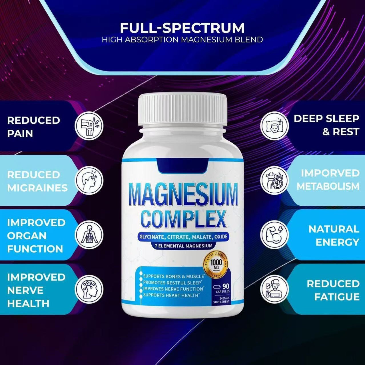 🏆Flash Sale⚡50K+ SOLD!💥🏆Magnesium Complex - JSS6
