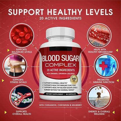 🏆Flash Sale⚡50K+ SOLD!💥🏆Blood Sugar Complex - JSS6