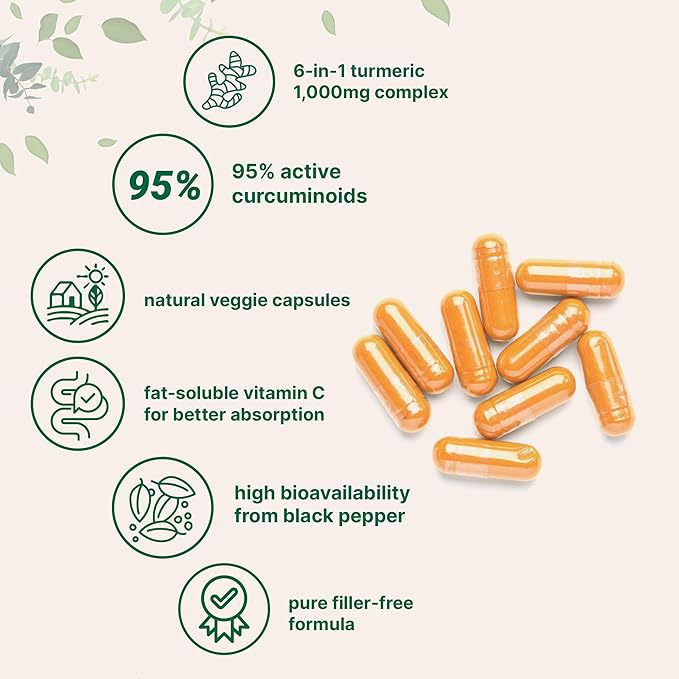 🏆Flash Sale⚡50K+ SOLD!💥🏆Turmeric Curcumin - JSS6