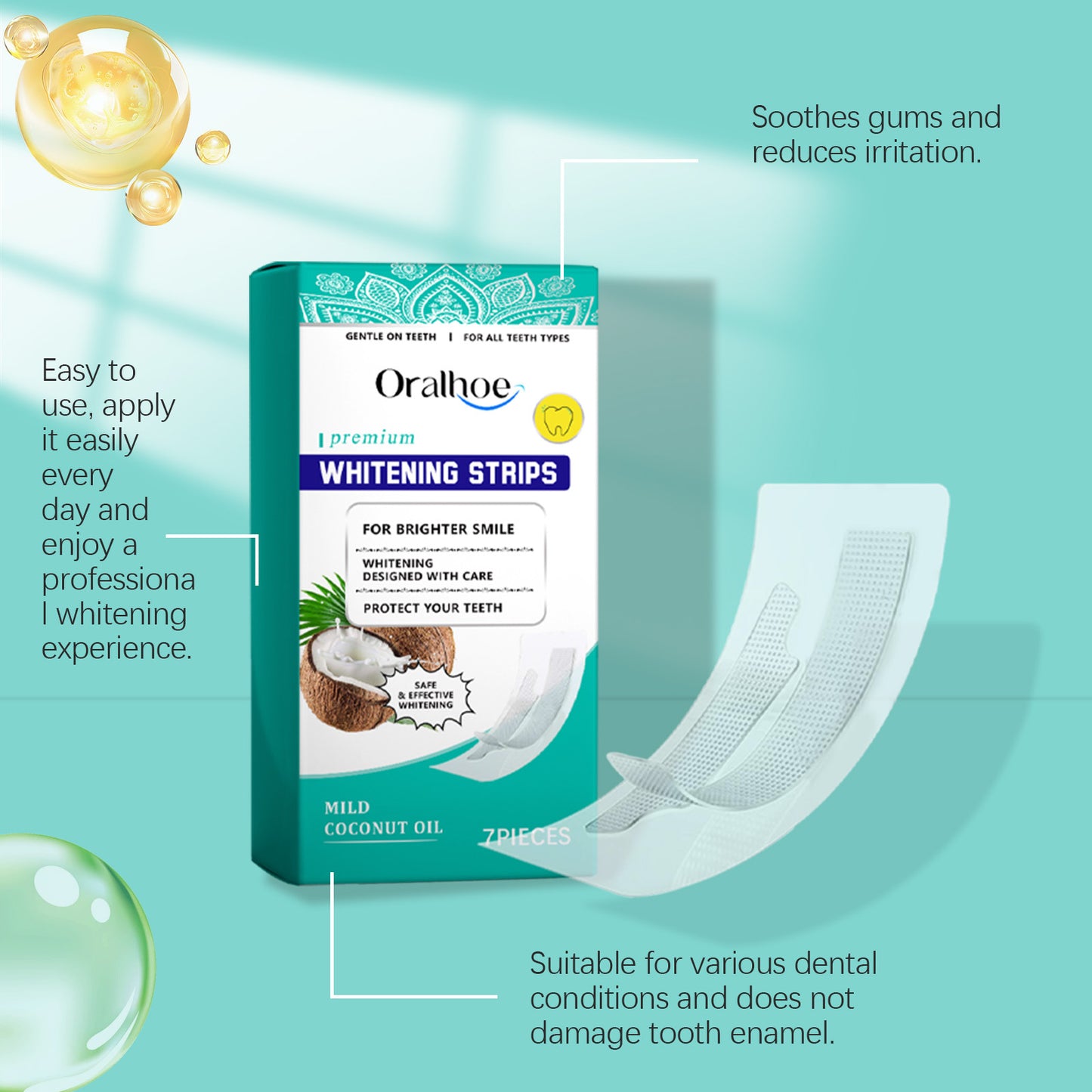💚 Anniversary Big Sale Up To 50% 0FF 🤍 Whitening Strips - JSS6