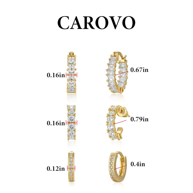 🏆Flash Sale⚡ 50K+ SOLD! Almost Gone💥- 14K Gold-Plated Hoop Earrings Gold Plated-H1