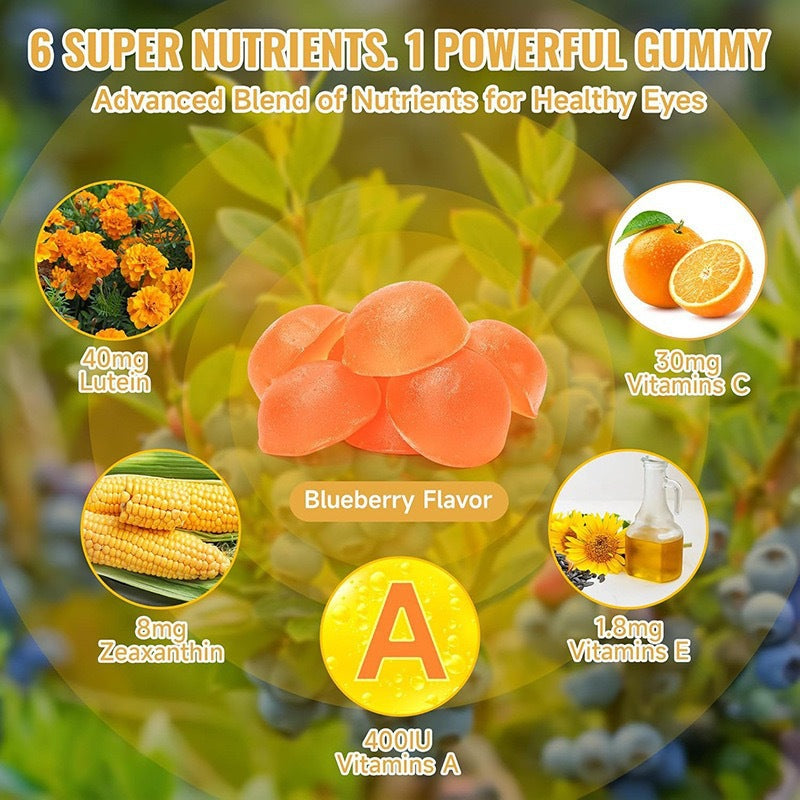🏆Flash Sale⚡ 50K+ SOLD! Almost Gone-💥Lutein & Zeaxanthin Gummies - JSS6