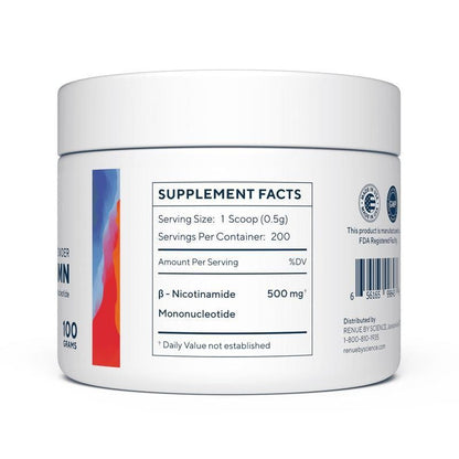 NMN (Nicotinamide Mononucleotide) Pure Powder - JSS6