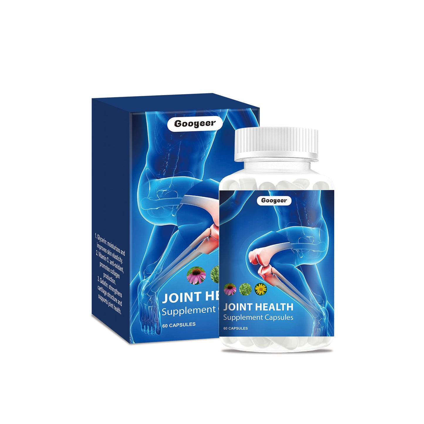 🏆Flash Sale⚡ 50K+ SOLD! Almost Gone💥-Googeer Joint Health Supplement Capsules Body Treatment-H1