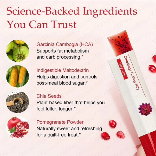 🏆50% off Last 12 hours!🏆 Chia Seeds Collagen Cutting Jelly-CCC8