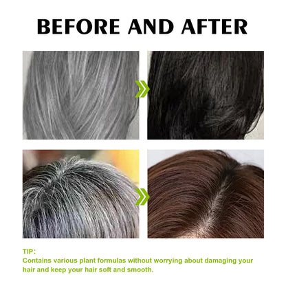 🏆Flash Sale⚡ 50K+ SOLD! Almost Gone-💥 Hair Dye 3-in-1 Shampoo Haircare - JSS6