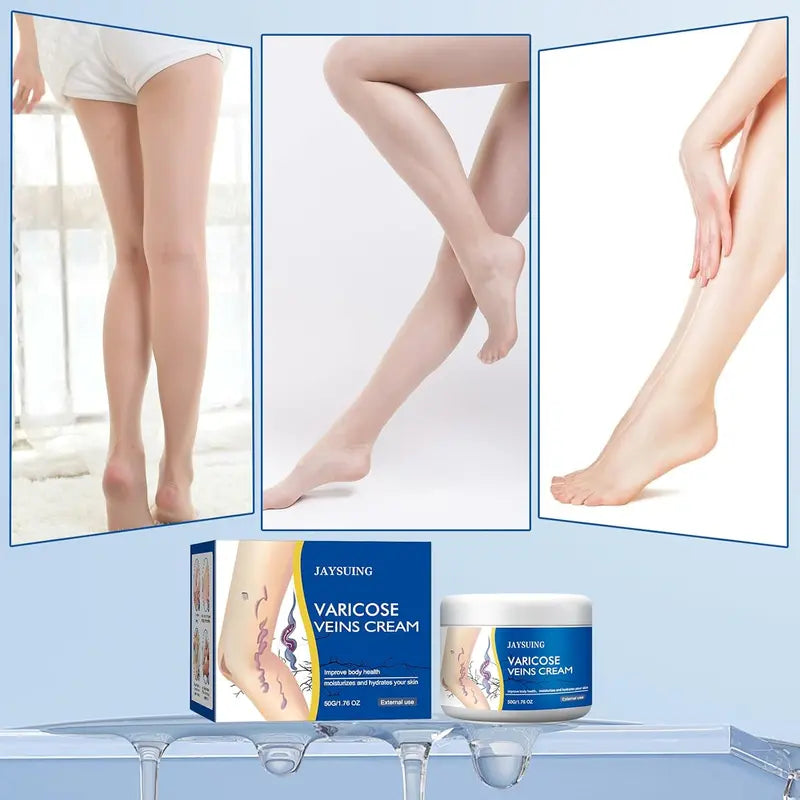 🏆Flash Sale⚡ 50K+ SOLD! Almost Gone💥-JAYSUING Varicose Veins Cream, Leg Massage Cream, Skin Firming Cream Leg Care Cream-H1