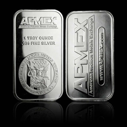 Last Day 60% OFF🔥🦅APMEX 1 oz .999 Fine Silver Bar – American Eagle Heritage for Collectors-ABB8