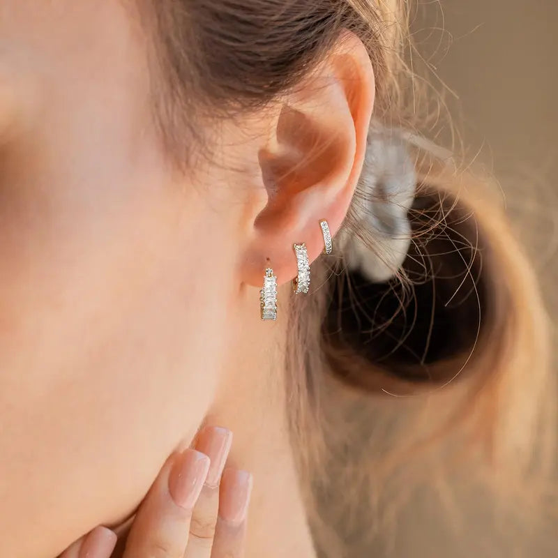 🏆Flash Sale⚡ 50K+ SOLD! Almost Gone💥- 14K Gold-Plated Hoop Earrings Gold Plated-H1