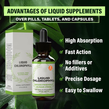 🏆Flash Sale⚡50K+ SOLD!💥🏆Liquid Chlorophyll Drops-ZDQ8