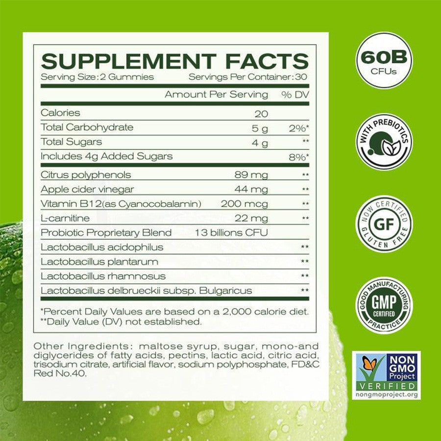 🏆Flash Sale⚡50K+ SOLD!💥🏆Apple Cider Vinegar Gummies - JSS6