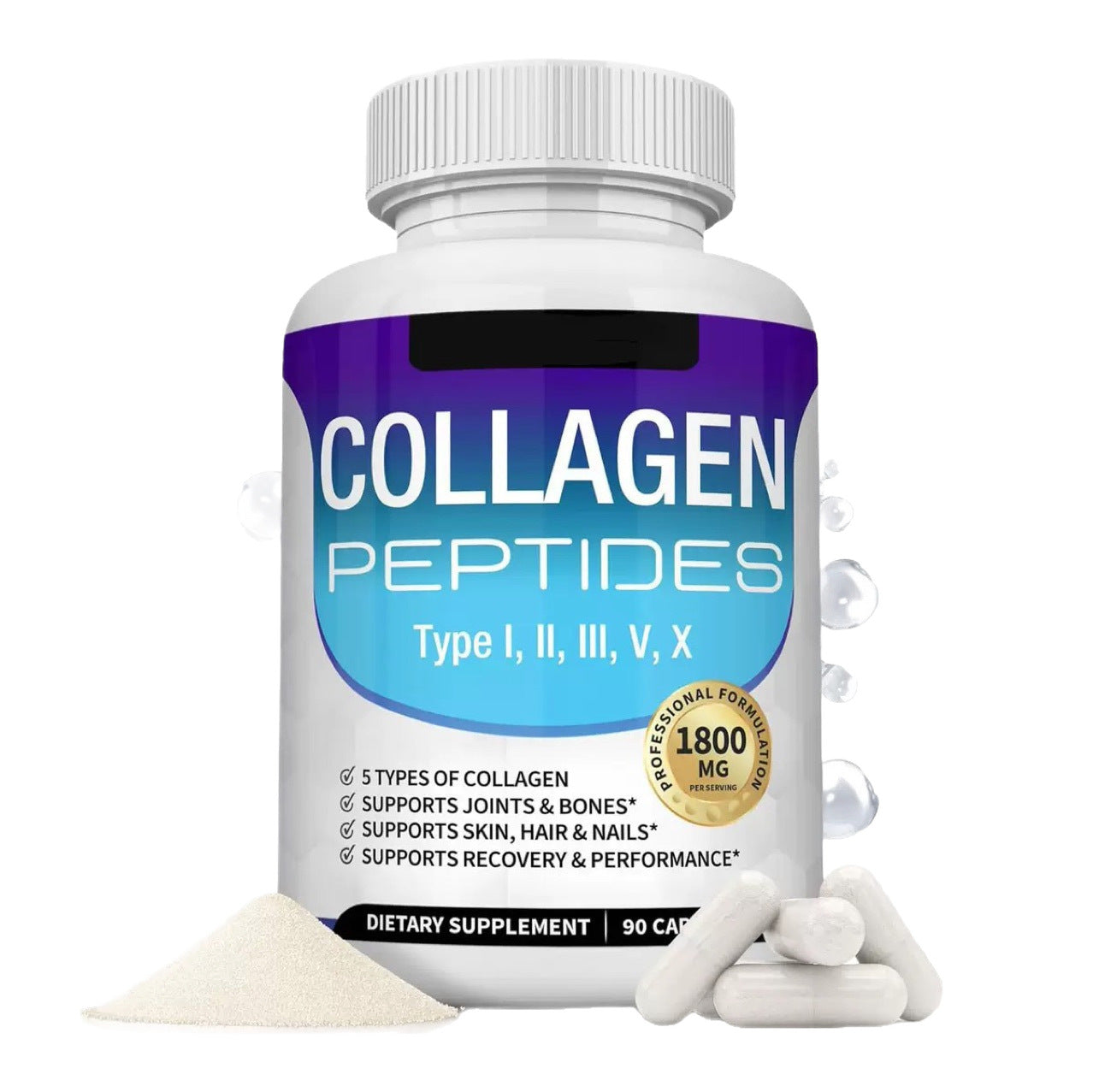 💜 Add a second bottle for only $10💜 Collagen Softgel Capsules-W18
