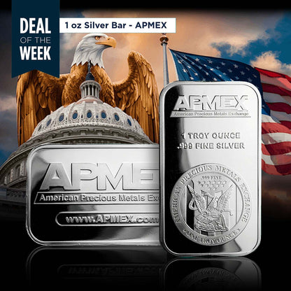 Last Day 60% OFF🔥🦅APMEX 1 oz .999 Fine Silver Bar – American Eagle Heritage for Collectors-ABB8