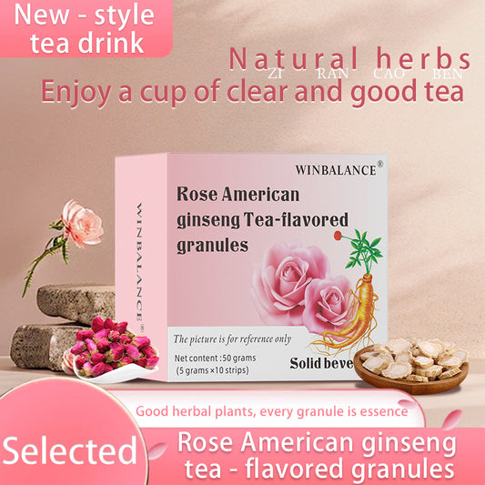 Rose & American Ginseng Tea - JSS6