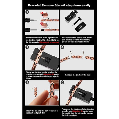 🧡 LAST DAY PROMOTION - 50%OFF 🧡 3X Ultra Strength Magnetic Bracelets for men - JSS6