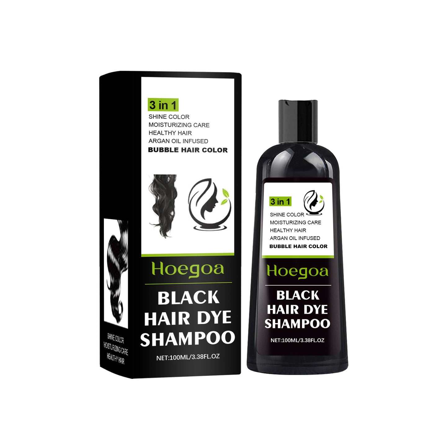 🏆Flash Sale⚡ 50K+ SOLD! Almost Gone-💥 Hair Dye 3-in-1 Shampoo Haircare - JSS6