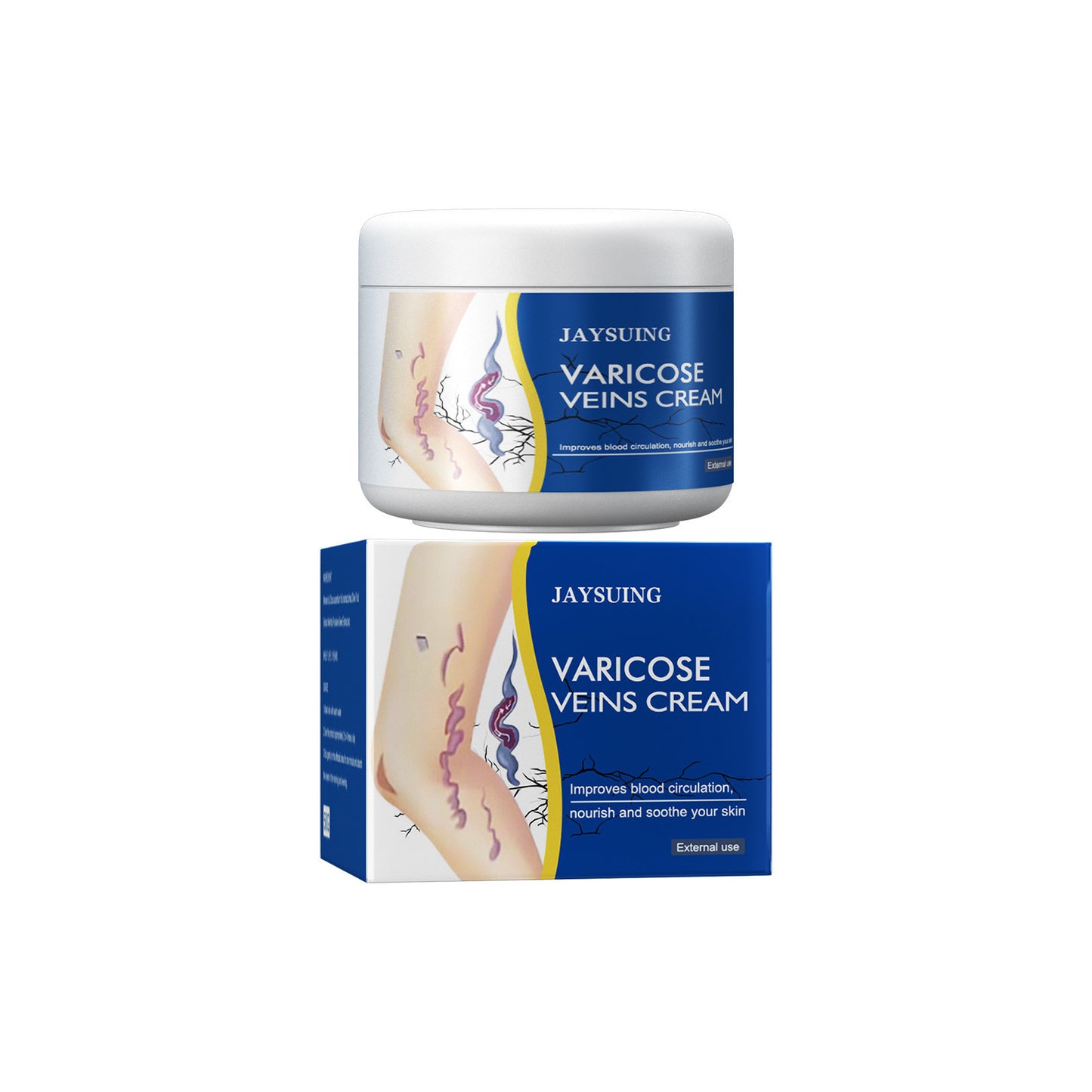 💙 LAST DAY PROMOTION - 50%OFF 💙 Leg Relief Varicose Veins Cream - JSS6