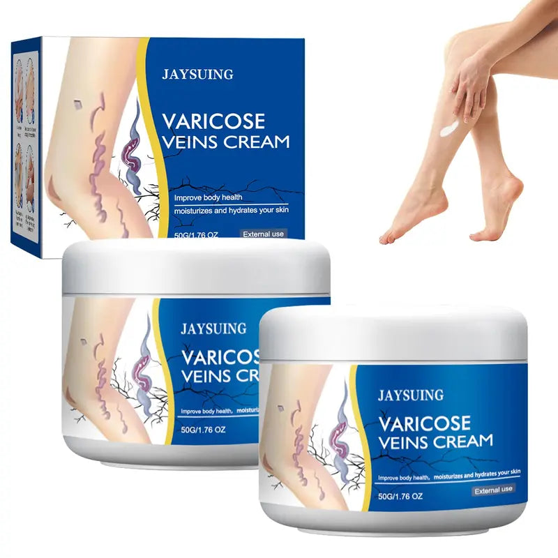 🏆Flash Sale⚡ 50K+ SOLD! Almost Gone💥-JAYSUING Varicose Veins Cream, Leg Massage Cream, Skin Firming Cream Leg Care Cream-H1