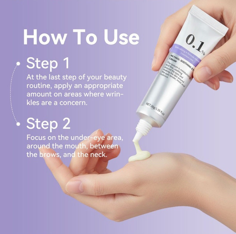🎁Buy 1 get 1 free💜Retinol Soothing Eye Cream Hydrating, Moisturizing and Fading Fine Lines Essence Cream-w24