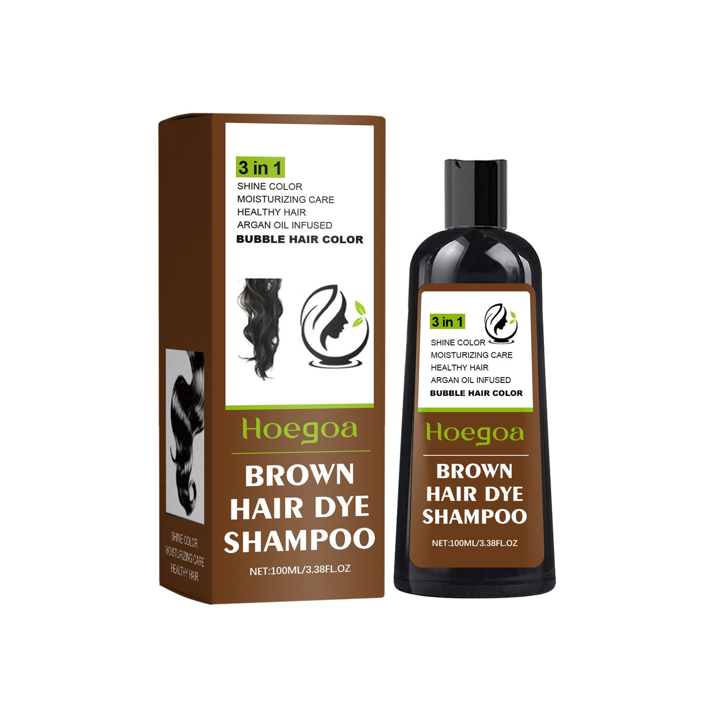 🏆Flash Sale⚡ 50K+ SOLD! Almost Gone-💥 Hair Dye 3-in-1 Shampoo Haircare - JSS6