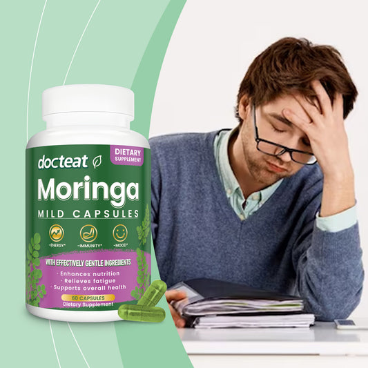 👇50% off Last 24 hours!👇Moringa Capsules Immune Support, Gut Health & Vitamins-CCC8