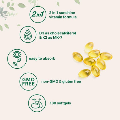 🏆Flash Sale⚡50K+ SOLD!💥🏆Vitamin D3 K2 5000IU-ZDQ8