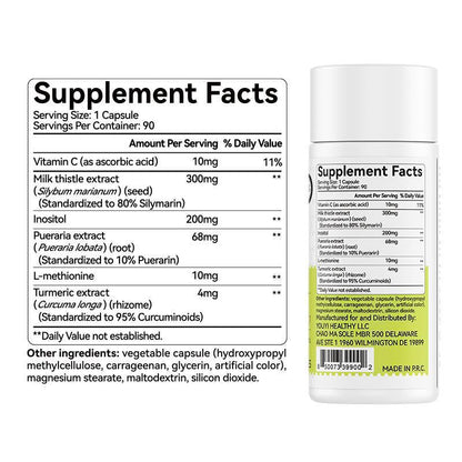 🏆Flash Sale⚡50K+ SOLD!💥🏆Oxyenergy Milk Thistle Liver Detox -GD