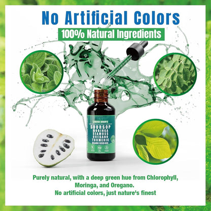 🏆Flash Sale⚡100K+ SOLD! Almost Gone-💥🏆#1 Pure Soursop 10 in 1 Liquid Drops Extract-CCC8