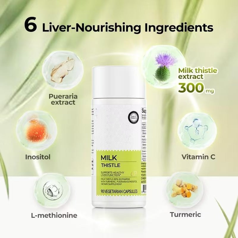 🏆Flash Sale⚡100K+ SOLD!💥🏆Oxyenergy Milk Thistle Liver Detox-ABB8