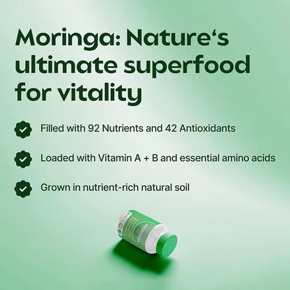 🏆Flash Sale⚡50K+ SOLD!💥🏆Moringa Capsules - JSS6